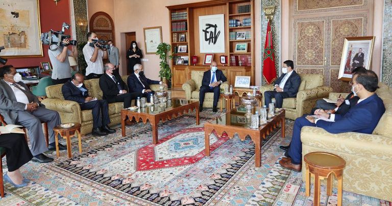 عضو الرئاسي الليبي والرئيس التشادي 