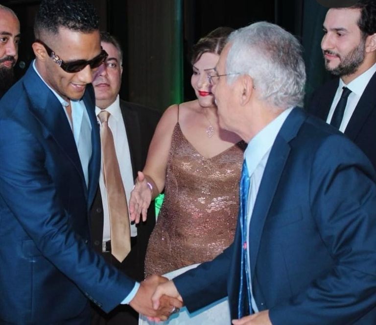 محمد رمضان في حفل تسلم ما وصفها بأنها