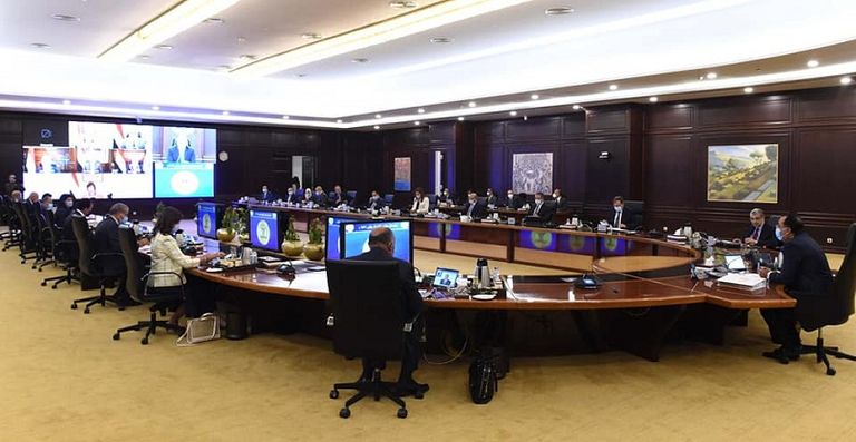 اجتماع مجلس الوزراء المصري في العلمين