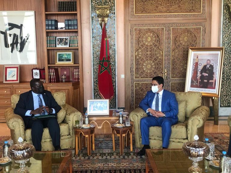 ناصر بوريطة وديفيد فرانسيس