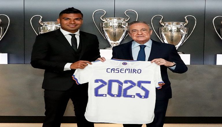 كاسيميرو نجم ريال مدريد