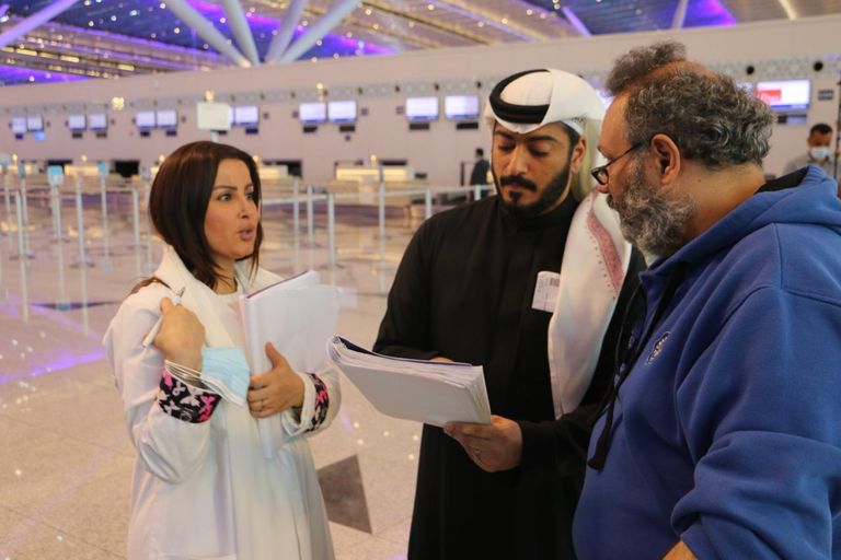 كواليس تصوير فيلم 90 يوم