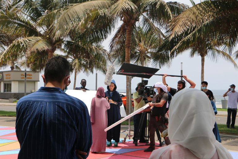 كواليس تصوير فيلم 90 يوم