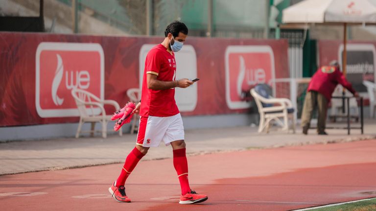 حسام حسن لاعب سموحة المصري