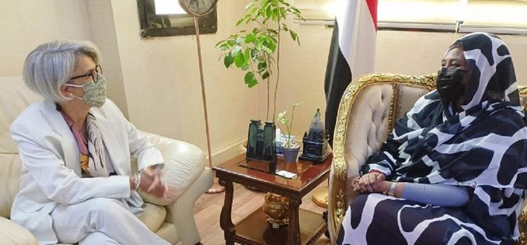 المبعوثة الأوروبية للقرن الأفريقي ومباحثات في الخرطوم حمدوك يستقبل مبعوثة الاتحاد الأوروبي للقرن الإفريقي