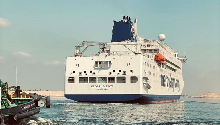 السفينة GlOBAL MERCY أكبر وأحدث مستشفى مدني عائم في العالم 