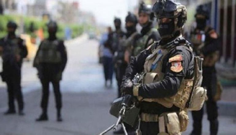 عناصر  من قوة جهاز مكافحة الإرهاب العراقية