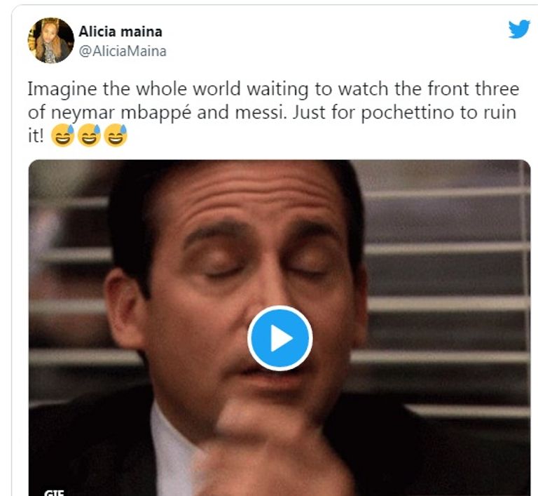 تغريدة هجوم على ميسي ماوريسيو بوكيتينو وليونيل ميسي