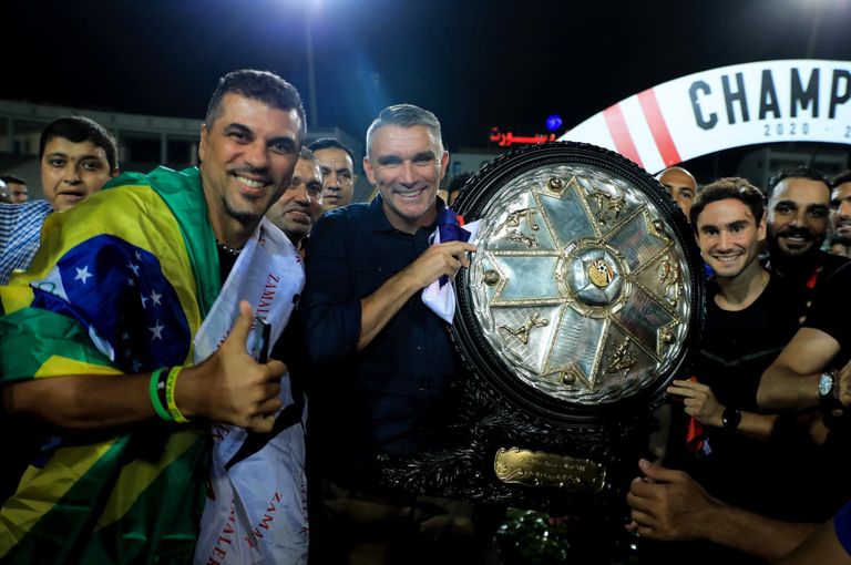 الزمالك بطل الدوري المصري