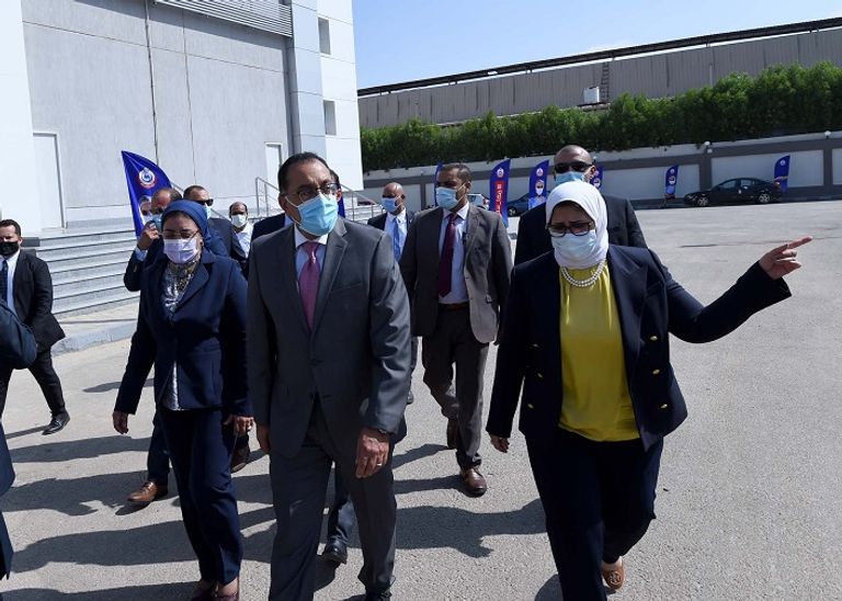 مصنع إنتاج اللقاحات بمجمع مصانع “فاكسيرا” بـ6 أكتوبر