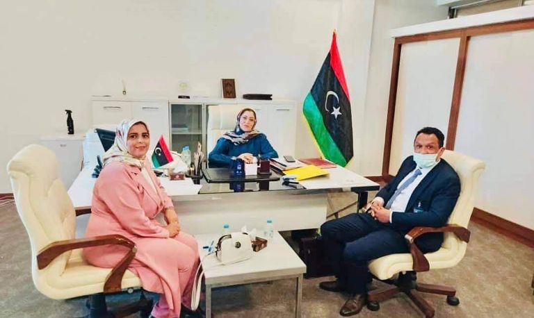 اجتماع الرئاسي الليبي باللجنة الوطنية لحقوق الإنسان