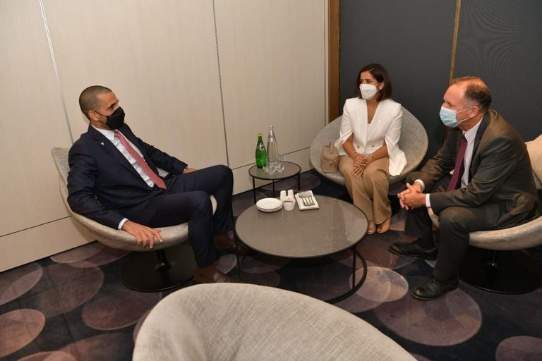 استقبال السفير البحريني في تل أبيب