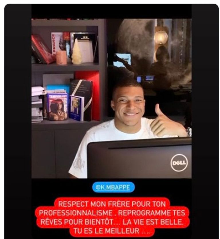 تغريدة مبابي