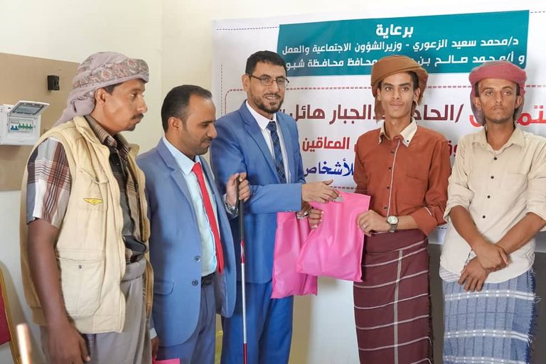 ورشة عمل لتأهيل ذوي الهمم حرفيا