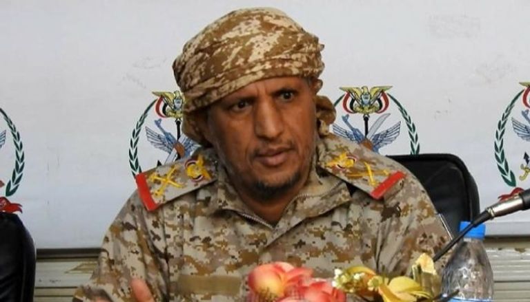 قائد المنطقة العسكرية الثالثة في الجيش اليمني اللواء الركن منصور ثوابة 