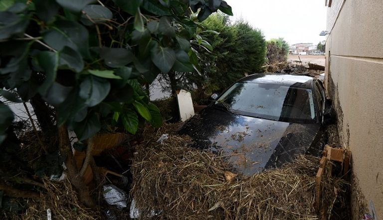 الأمطار تغرق شوارع إسبانيا