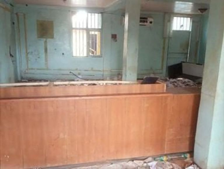 جانب من عمليات تخريب جماعة