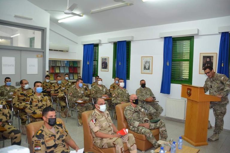 القوات الخاصة المصرية والقبرصية في تدريب "بطليموس 21"