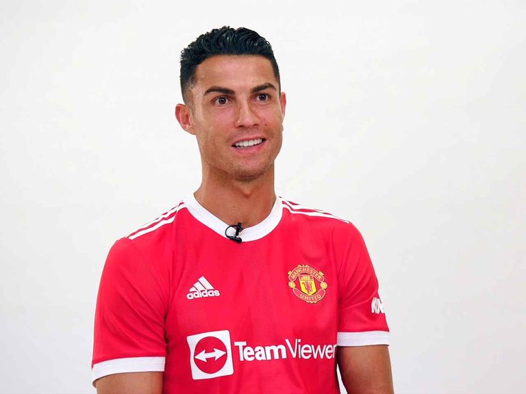 كريستيانو رونالدو بقميص مانشستر يونايتد