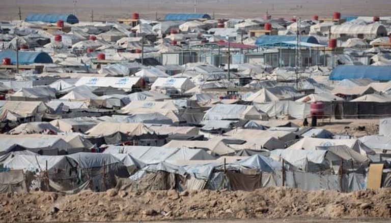 مخيم مخمور في العراق قرب الحدود التركية
