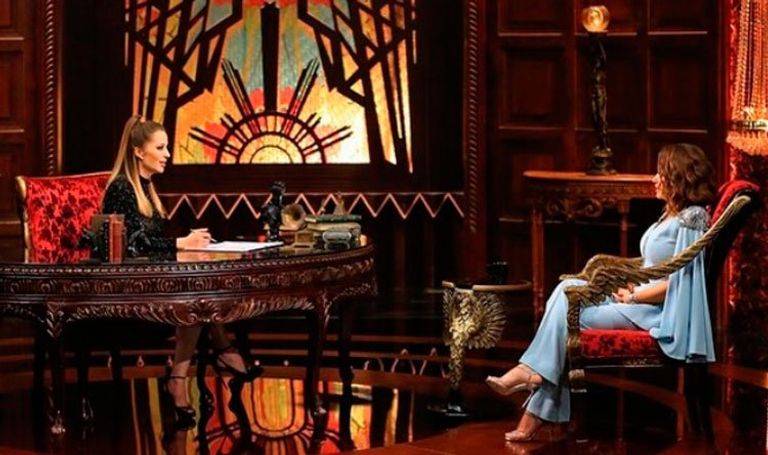 الفنانة هند صبري خلال حديثها في برنامج