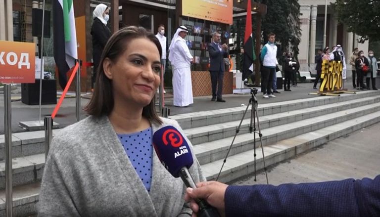  هويدا ربيع من دائرة التسويق في إكسبو 2020 دبي 