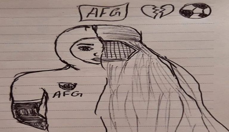 لقطة جماعية للاعبات المنتخب الأفغاني - أرشيفية