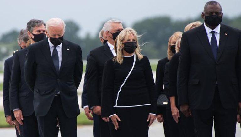 قوات أمريكية خلال انسحابها من أفغانستان