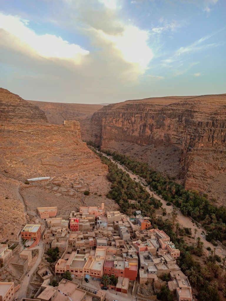 واحة "أمتضي" بجنوب المغرب واحة