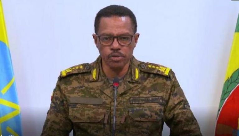 الجنرال باتشا دبلي المتحدث باسم الجيش الإثيوبي