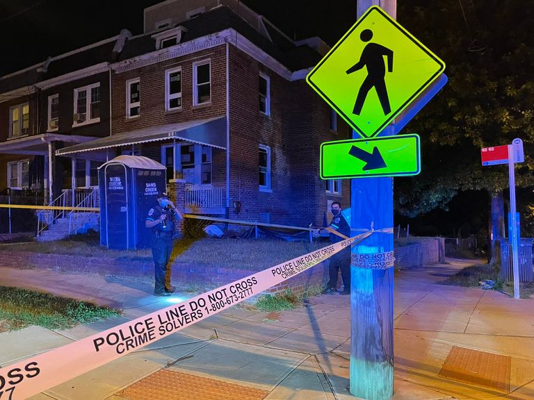 الشرطة في محيط موقع الحادث