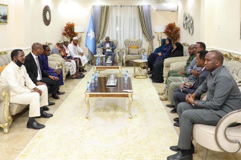 جانب من المظاهرة 