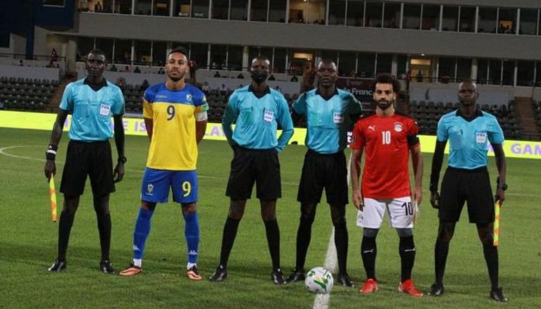 منتخب مصر أمام الجابون في تصفيات كأس العالم