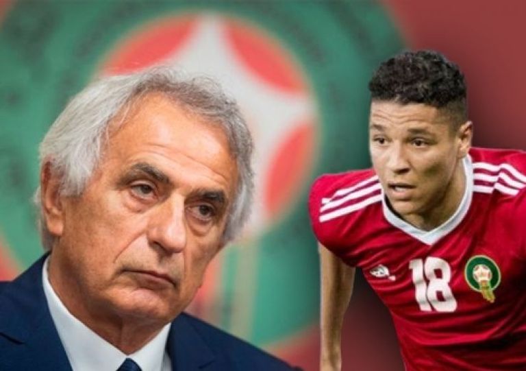خاليلوزيتش وأمين حارث لاعب منتخب المغرب