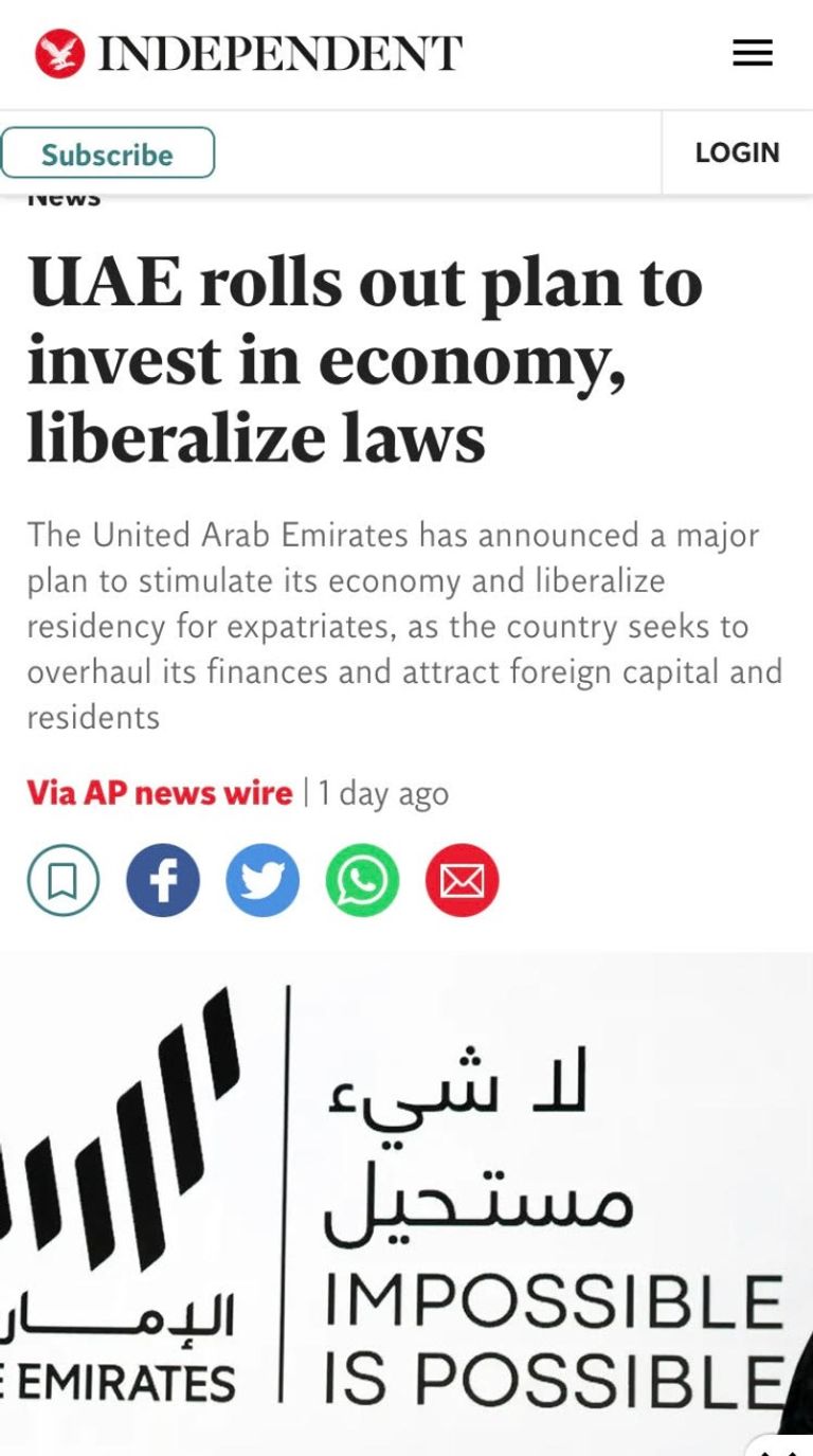 تغطية إقليمية وعالمية واسعة للحزمة الأولى من مشروعات الخمسين الإماراتية