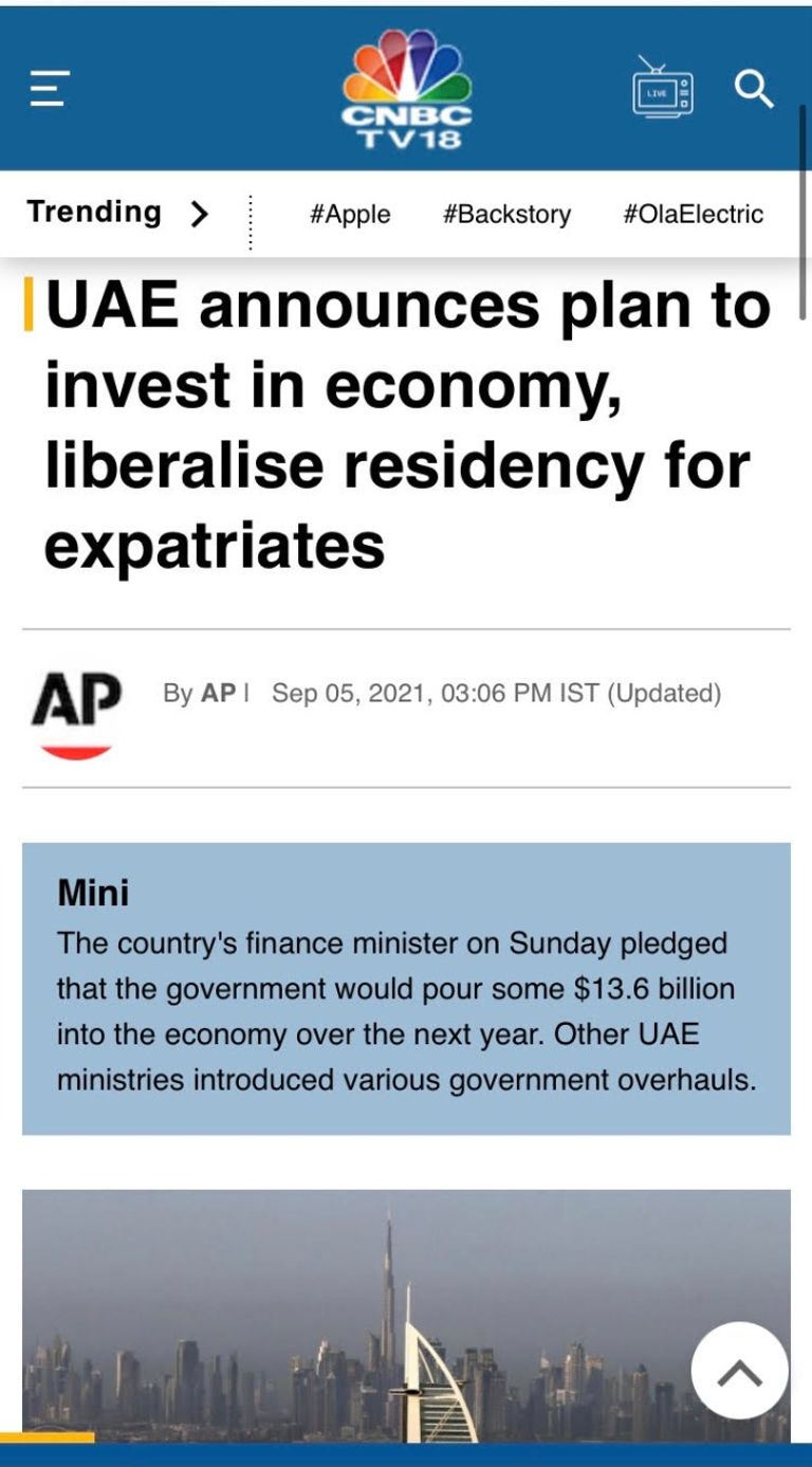 تغطية إقليمية وعالمية واسعة للحزمة الأولى من مشروعات الخمسين الإماراتية