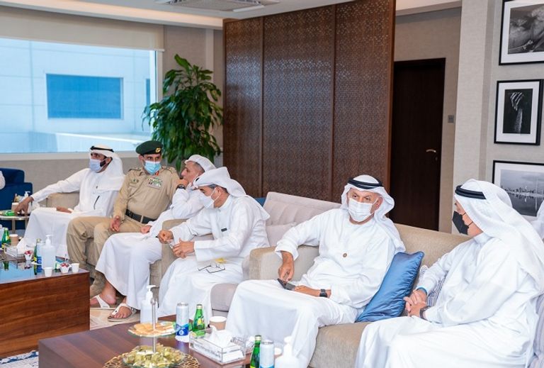 جانب من اجتماع أعضاء اللجنة العليا لإكسبو 2020 دبي