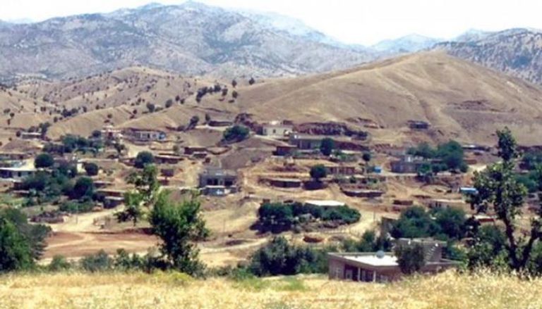 قرى عراقية قرب الحدود مع إيران