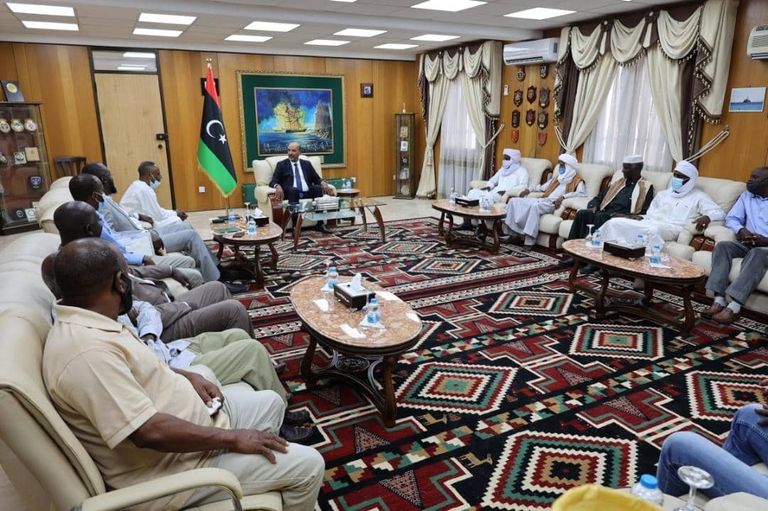 نائب المجلس الرئاسي والمبعوث الأممي