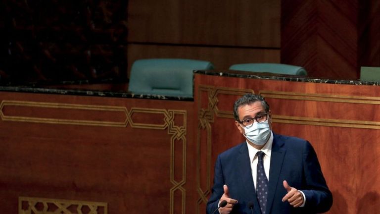 عزيز أخنوش الأمين العام لحزب التجمع الوطني للأحرار