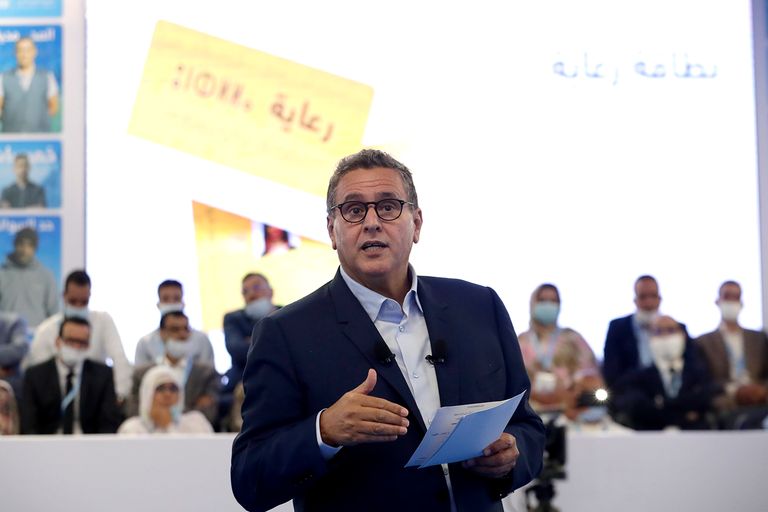 عزيز أخنوش الأمين العام لحزب التجمع الوطني للأحرار