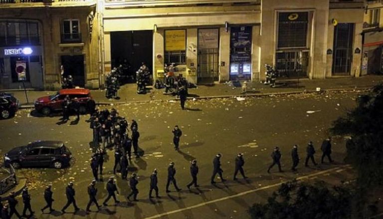 أحد مواقع العملية الإرهابية في باريس - أرشيفية 