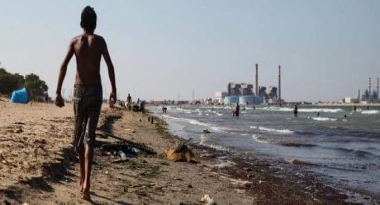 شواطئ الضاحية الجنوبية بتونس