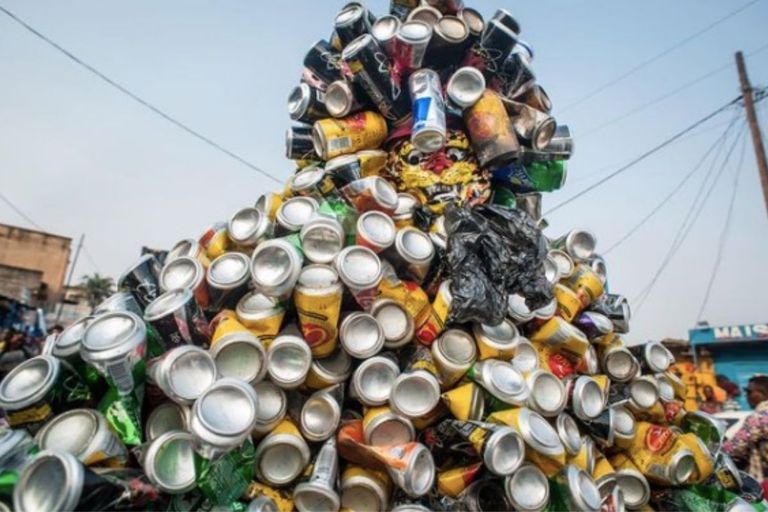 أحد نماذج تحويل النفايات في كينشاسا 