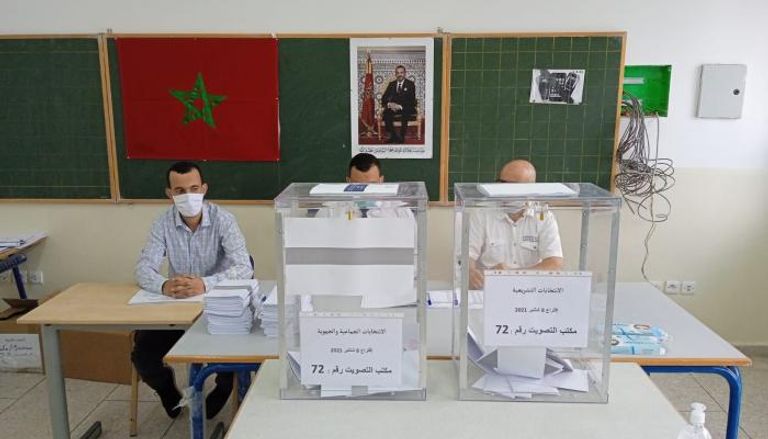 صناديق اقتراع في الانتخابات المغربية