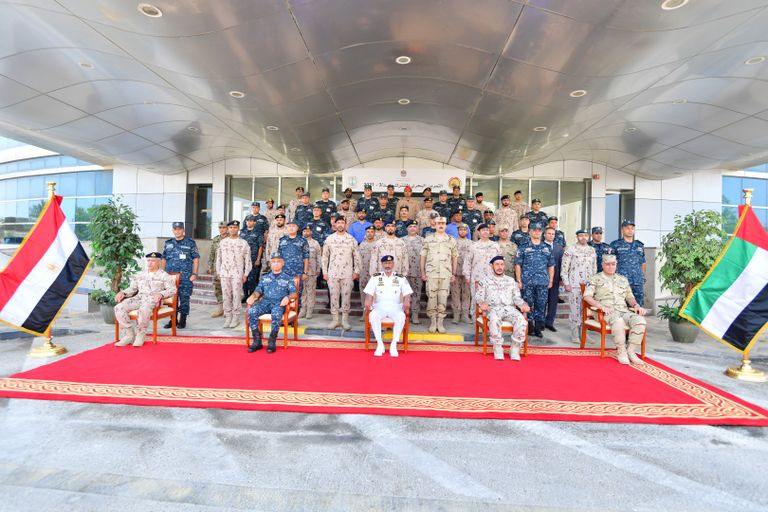 جانب من التدريب المشترك