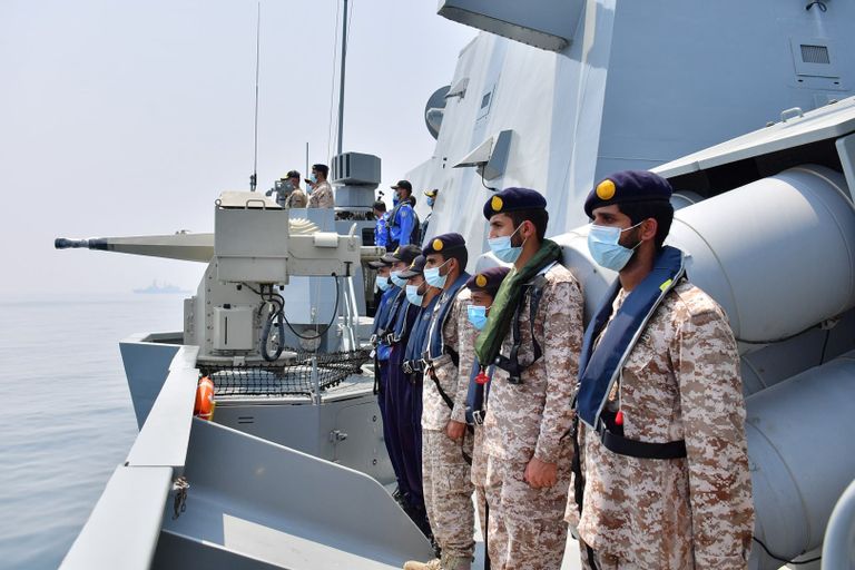 جانب من التدريب المشترك