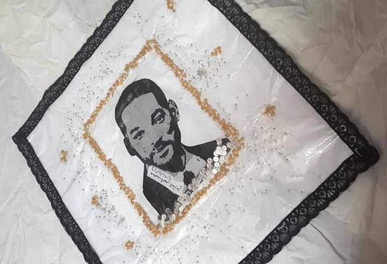 لوحة للفنان عبدالحليم حافظ