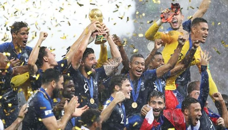 منتخب فرنسا حامل لقب كأس العالم
