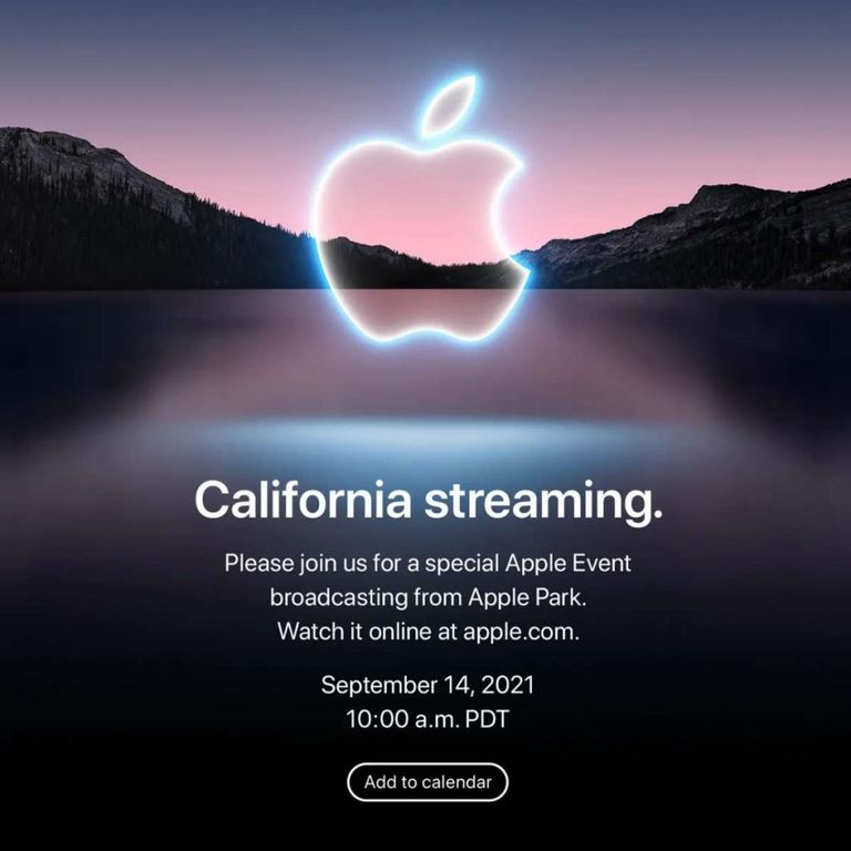 Apple Conference "California Streaming"